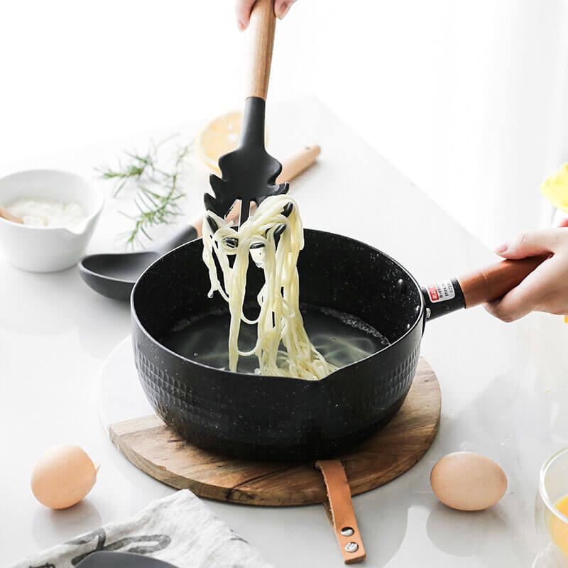 Jogo De Utensílios De Cozinha De Silicone (Kit 12 Peças)